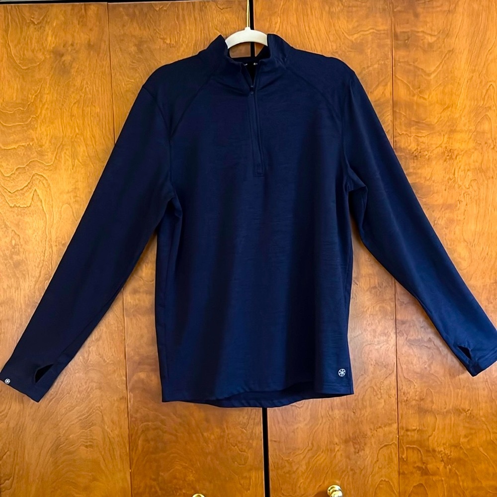 Gaiam Men's power pullover quarter zip